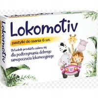 Lokomotiv PASTYLKI DO SSANIA, 6szt.DOBRE SAMOPOCZUCIE LOKOMOCYJNE