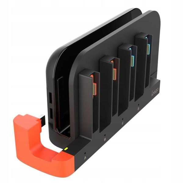 ŁADOWARKA DO JOY-CON STACJA ŁADUJĄCA 4W1 DO PADÓW NINTENDO SWITCH2 zdjęcie 4