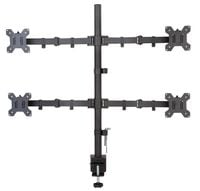 UCHWYT BIURKOWY POCZWÓRNY TECHLY LED/LCD 13-27 CALI 40KG CZARNY