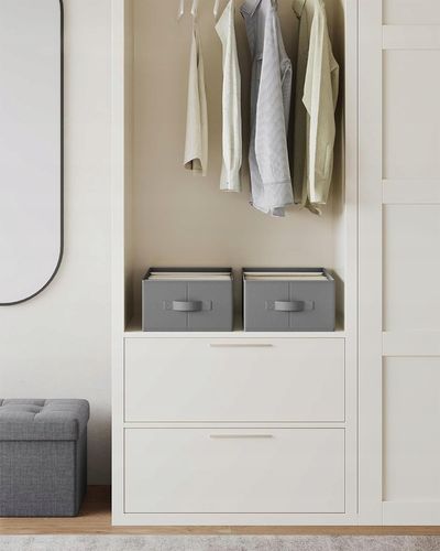 ORGANIZER NA UBRANIA DO SZUFLADY SZAFY GARGEROBY ZESTAW 2szt na Arena.pl