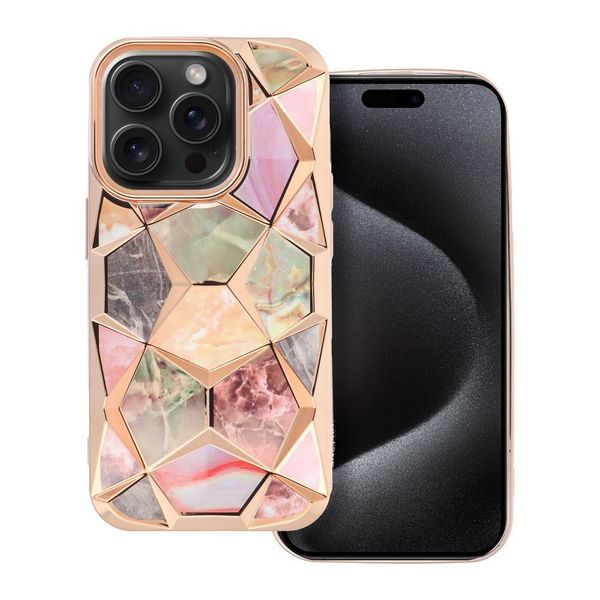 Futerał TWINKI do IPHONE 15 PRO złoty zdjęcie 1