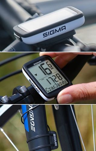 MARKOWY LICZNIK ROWEROWY SIGMA 10.0 IPX8 POLSKIE MENU TERMOMETR START/STOP na Arena.pl
