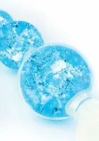 toyjoy crystal trio medium - silikonowy korek z kryształową strukturą