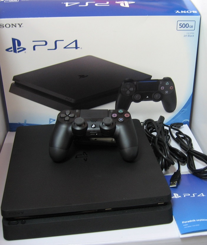 KONSOLA PS4 SLIM 500GB UŻYWANA IDEAŁ na Arena.pl