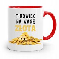 Dla Tirowca Kierowcy Tira Kubek Czerwony Prezent Z Nadrukiem Ze Zdjęciem
