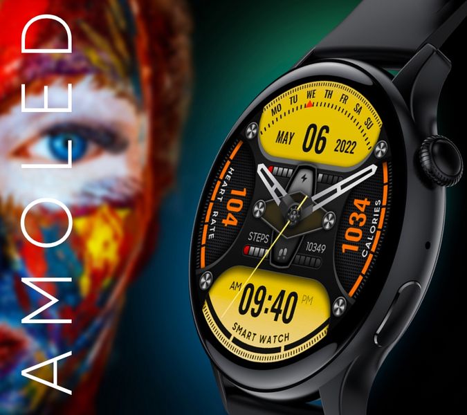 smartwatch damski rubicon rncf10 silver/grey smarub238 zdjęcie 8