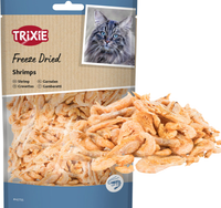 TRIXIE Liofilizowane KREWETKI mięso 100% przysmak nagroda kota 25g