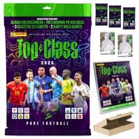 Album na Karty Piłkarskie TOP CLASS 2025 Panini Mega Zestaw Startowy Klaser