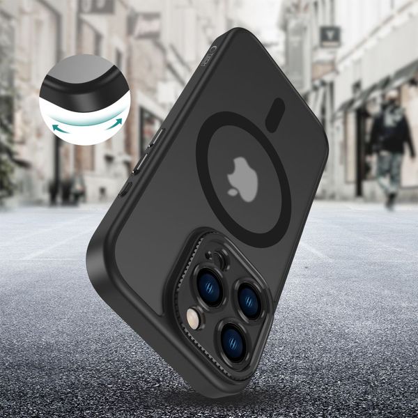 TECH-PROTECT MAGCAM MAGSAFE IPHONE 16 PRO MAX MATTE BLACK zdjęcie 4