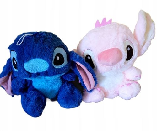 maskotka stitch 25cm niebieski/różowy na Arena.pl