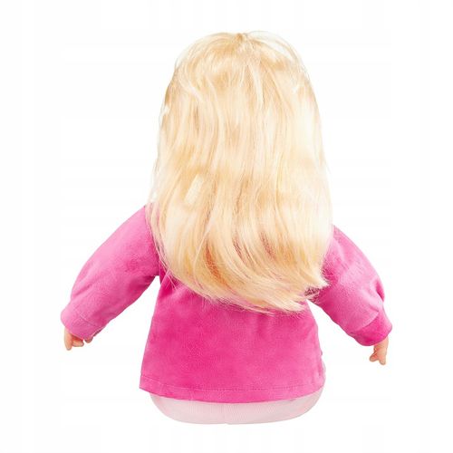 Lalka bobas jak żywa duża 56cm miękka interaktywna mówi śpiewa 2języki uczy na Arena.pl