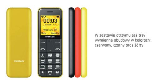 Telefon komórkowy Maxcom MM111 na Arena.pl