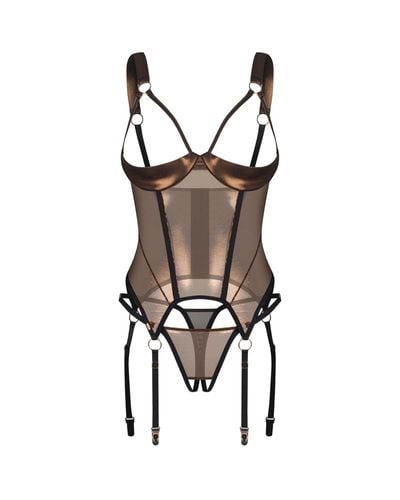 soranna gorset i stringi otwarte   s/m na Arena.pl