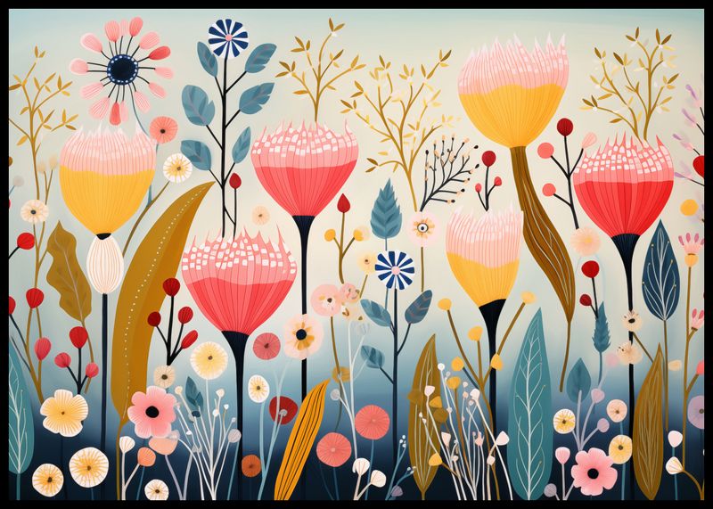 Plakat 84,1x59,4cm Ogród Marzeń zdjęcie 2