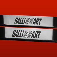 Listwa progowa MITSUBISHI COLT Z30 RALLY ART Stal nierdzewna 304 połysk 2sz