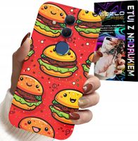 ETUI DO HUAWEI MATE 20 LITE - SŁODKIE UŚMIECHNIĘTE BURGERY POKROWIEC
