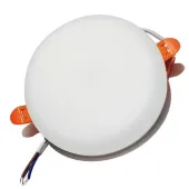 Ultra cienka lampa panelowa plafon 12w/220V z mocowaniem 40-95mm