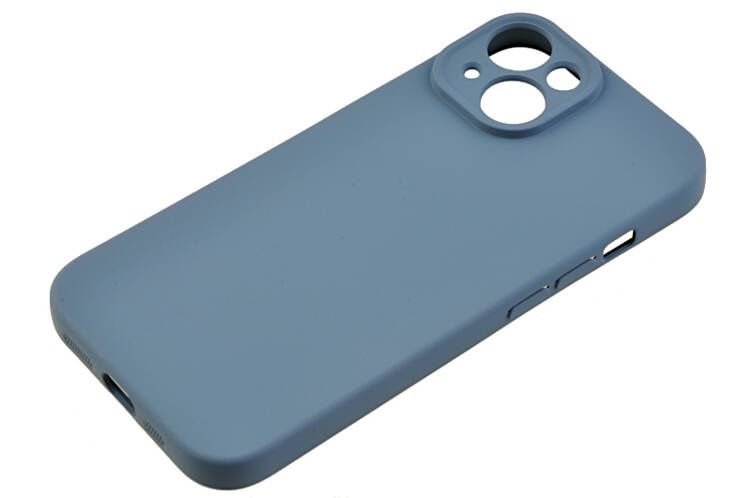 Etui silikonowe Tint do Apple iPhone 15 granatowy zdjęcie 1