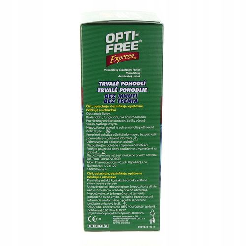OPTI-FREE EXPRESS 2X355ML PŁYN DO SOCZEWEK KONTAKTOWYCH ALCON na Arena.pl