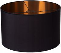 STYLOWY Abażur Czarno Miedziany 40/20cm