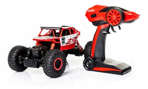 Samochód Rc ROCK CRAWLER 2.4GHz 1:18 Czerwony na Arena.pl