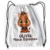 Plecak Sportowy Szkolny Dla Olivii Córki Dziecka Z Nadrukiem Ze Zdjęciem