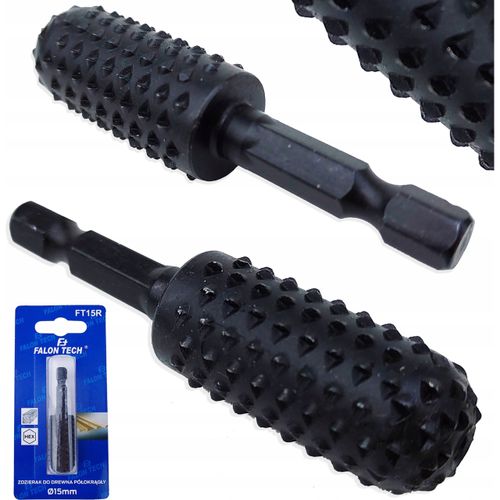 Frez tarnik zdzierak półokrągły do drewna 15 mm HEX Falon-Tech na Arena.pl