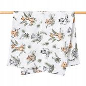 OTULACZ MUŚLINOWY PIELUSZKA kocyk PIELUCHA 120 x 120