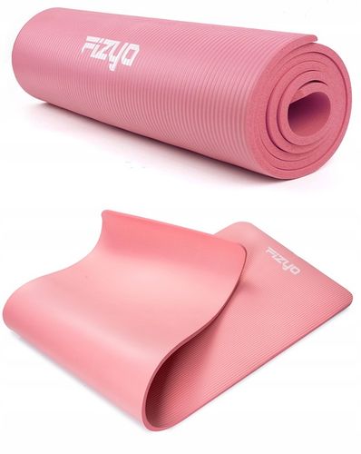 GRUBA Mata Gimnastyczna do Ćwiczeń Jogi Pilatesu 190x60 NBR Fitness 1,5cm na Arena.pl