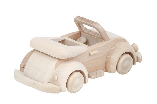 Duży kabriolet z drewna na Arena.pl