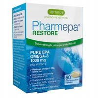 Pharmepa RESTORE Omega 3 EPA 1000 mg witamina E WYSOKA dawka Igennus