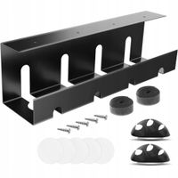 ORGANIZER MASKOWNICA NA PRZEWODY KABLE PÓŁKA BIUROWY METALOWY BLAT BIURKO