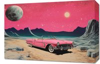 Obraz 60x40cm Kabriolet W Kosmosie