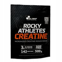 OLIMP ROCKY CREATINE 500g KREATYNA MONOHYDRAT NATURALNY MIARKA 140