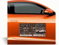 Magnes na auto reklama magnetyczna 60x30 SKUP ZŁOMU dużo wzorów