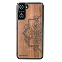 drewniane etui na samsung galaxy s21 mandala jabłoń