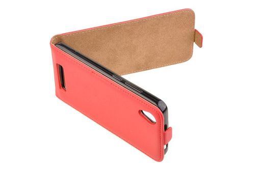 Etui Kabura Flexi W2 do ZTE BLADE 452 czerwony na Arena.pl