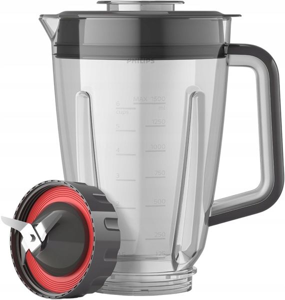 Blender kielichowy Philips 5000 Series HR3020/20 1000W 3 prędkości Szary zdjęcie 10
