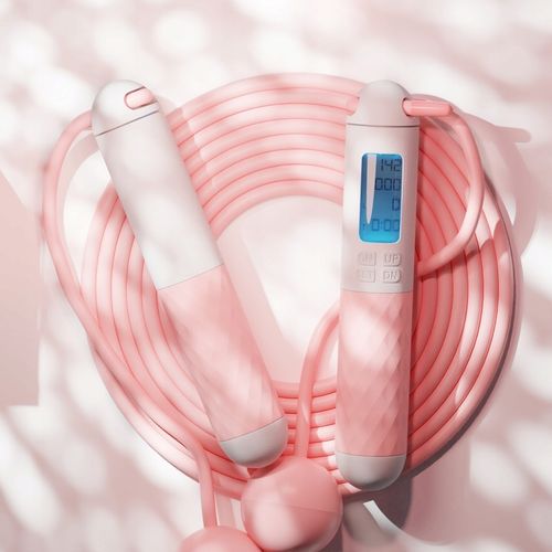 Skakanka z kulkami licznikiem LED regulacją, 280cm na Arena.pl