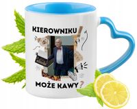Korwin Kubek Błękitny Z Uszkiem W Kształcie Serca Na Prezent