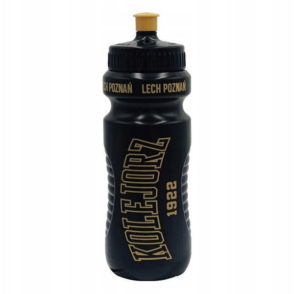 BIDON 600ML LECH POZNAŃ CZARNY zdjęcie 1