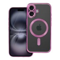 Futerał ELECTRO MAG COVER kompatybilny z MagSafe do IPHONE 16 różowy