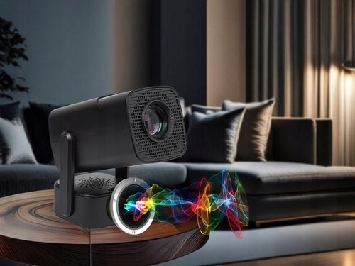 PRZENOŚNY PROJEKTOR RZUTNIK ANDROID SMART TV WIFI FULL HD + ETUI na Arena.pl