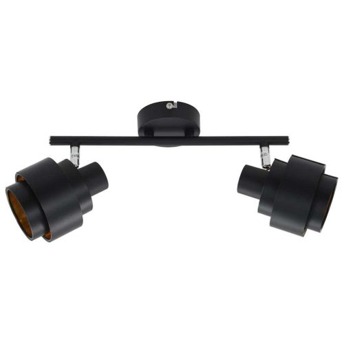 Lampa Z 2 Reflektorami, Czarna, E14 na Arena.pl
