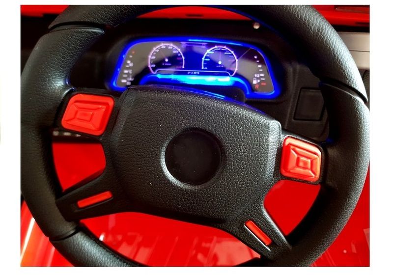 Auto na Akumulator Jeep HP012 Czerwone zdjęcie 6