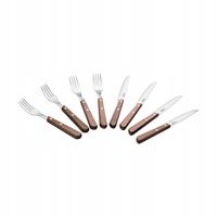Zestaw sztućców LAMART LT2062 Walnut (8 elementów)