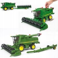 Bruder 02132 Kombajn zbożowy John Deere T670I z wysypem "zboża"