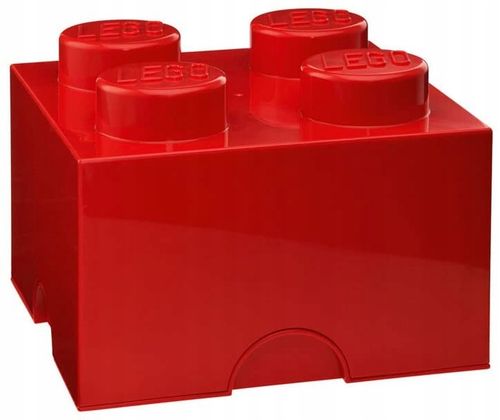 Pojemnik LEGO Storage Brick 4 czerwony na Arena.pl