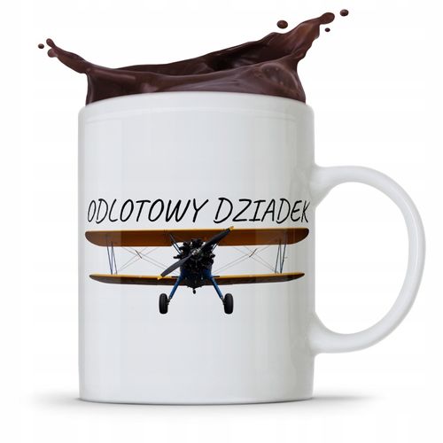 Kubek Prezent Dzień Dziadka Odlotowy Dziadek Z Nadrukiem Ze Zdjęciem na Arena.pl