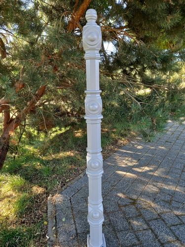 SŁUPEK PROSTY BARIERY PORĘCZ  H-1262mm na Arena.pl